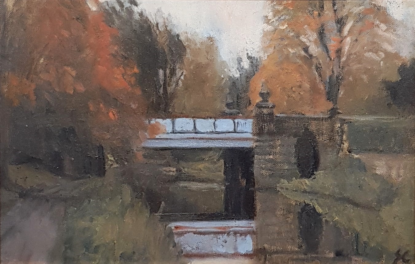 'Autumn, Union Canal' by artist Samuel Clarke